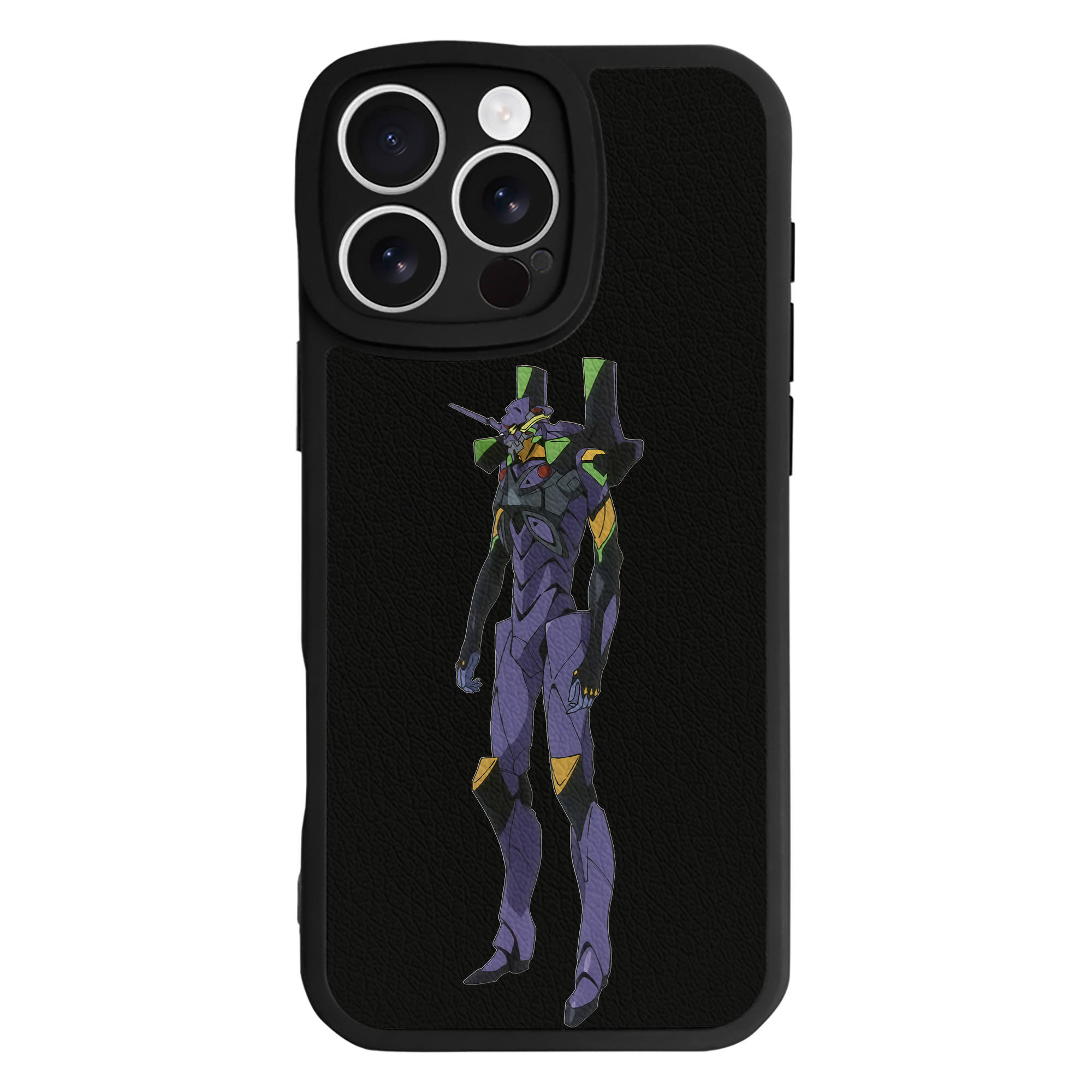 （画像用） EVA 新世紀エヴァンゲリオン 【iPhone 16シリーズ対応】シリコンスマホケース（レザー調） 材質：シリコン